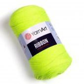 Пряжа Yarn Art RIBBON (Цвет: 801 фосфор)