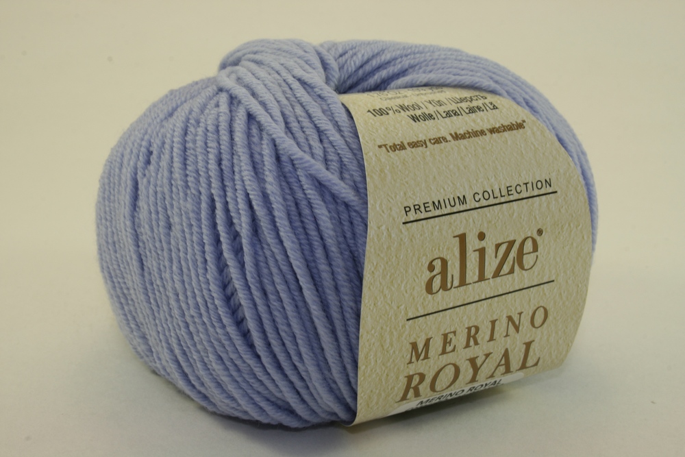 Пряжа Alize MERINO ROYAL (Цвет: 40 гиацинт)