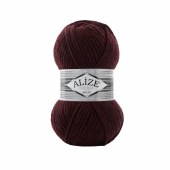 Пряжа Alize SUPERLANA MAXI (Цвет: 578 т.бордо меланж)