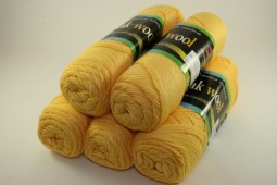 Пряжа Color City YAK WOOL (Цвет: 106 желтый)