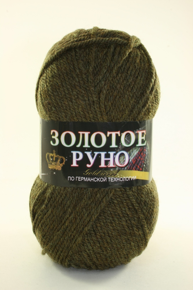 Пряжа Color City ЗОЛОТОЕ РУНО (Цвет: 2938 хаки)
