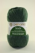 Пряжа Пехорка НОСОЧНАЯ (Цвет: 764 зелёный меланж)