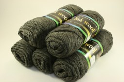 Пряжа Color City YAK WOOL (Цвет: 2907 темно-оливковый)