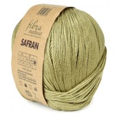 Пряжа Fibra Natura SAFRAN (Цвет: 25-07 оливковый)
