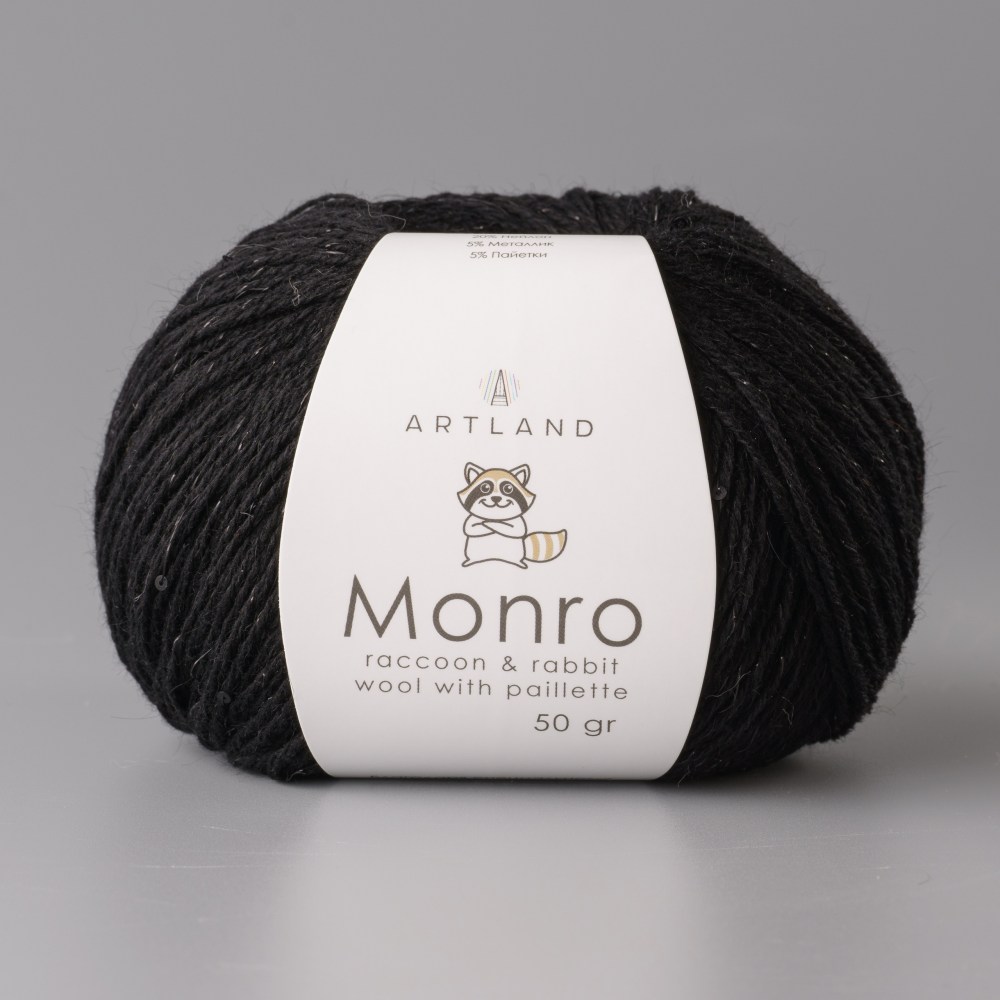Пряжа Artland MONRO (Цвет: 30 чёрный)