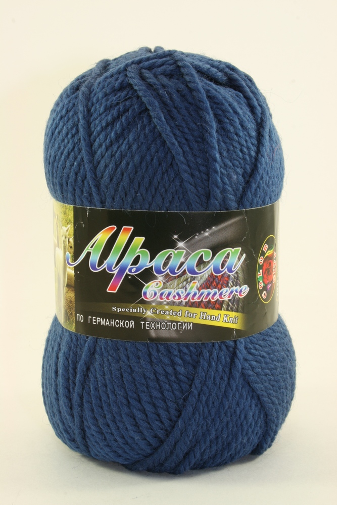 Пряжа Color City ALPACA CASHMERE (Цвет: 2303 джинсовый)