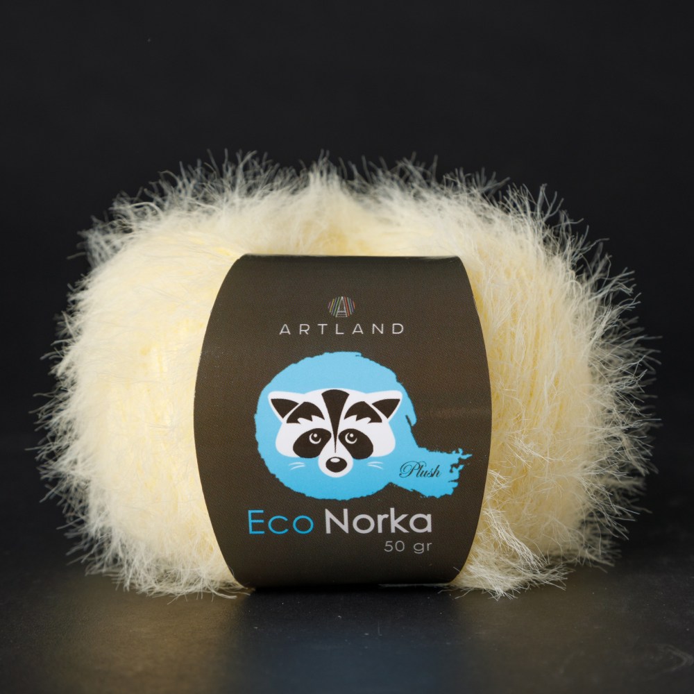 Пряжа Artland ECO NORKA (Цвет: 157 светло-жёлтый)