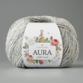 Пряжа Artland AURA (Цвет: 118 светло-серый твид)