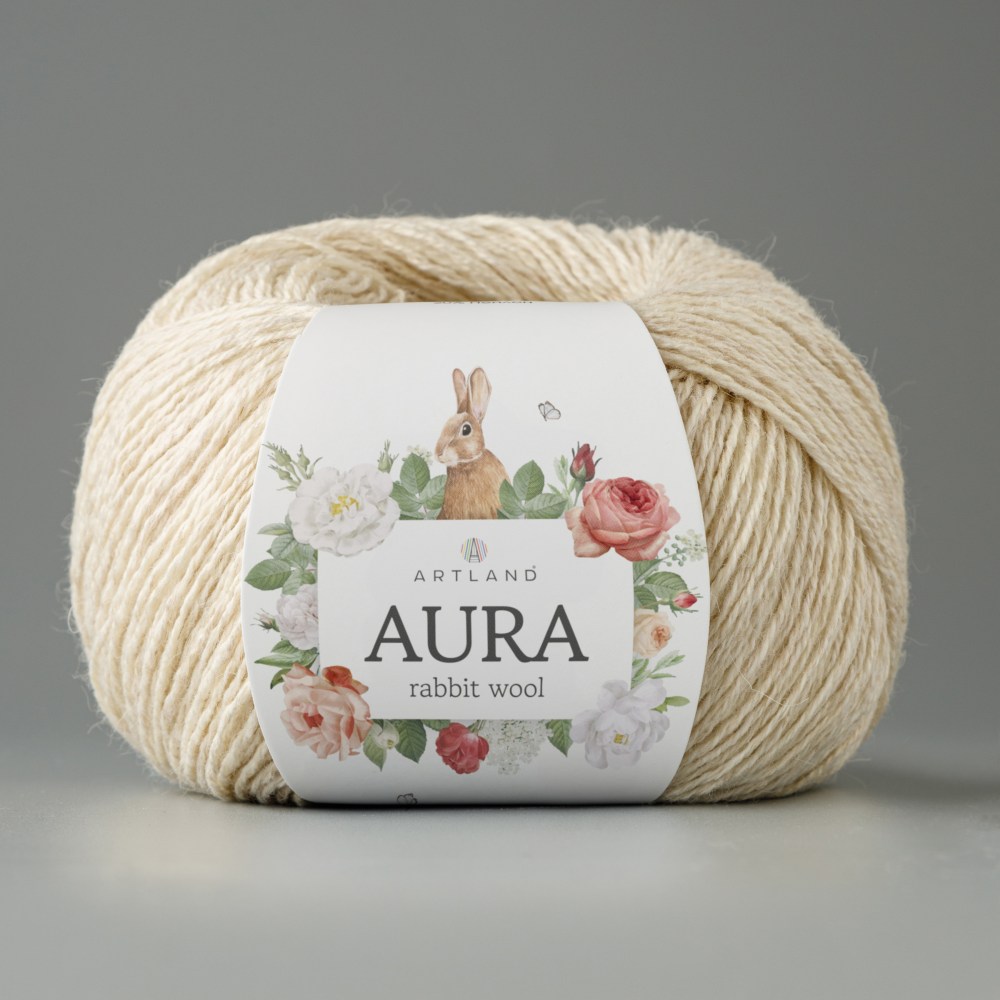 Пряжа Artland AURA (Цвет: 21 светло-бежевый)