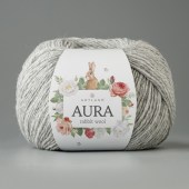 Пряжа Artland AURA (Цвет: 41 серый меланж)