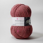 Пряжа Пехорка НОСОЧНАЯ (Цвет: 885 брусничный меланж)