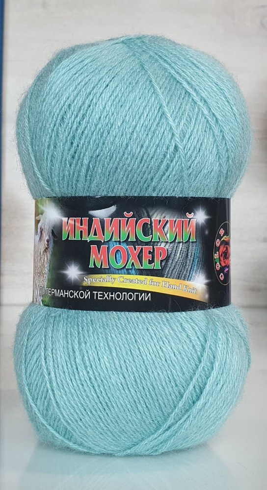Пряжа Color City ИНДИЙСКИЙ МОХЕР (Цвет: 308 мята)
