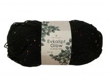 Пряжа Artland EVKALIPT GLOW (Цвет: 12 черный)