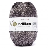 Пряжа Artland ШНУРОК ИЗ ЛЮРЕКСА (Цвет: 3640 тёмное серебро)