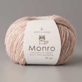 Пряжа Artland MONRO (Цвет: 130 бело-розовый меланж)