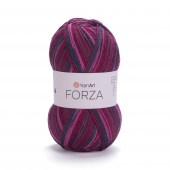 Пряжа Yarn Art Forza (Цвет: 2508 бордо/розовый/фиолетовый/т.синий)