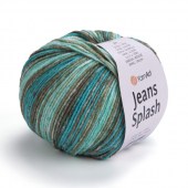 Пряжа Yarn Art JEANS SPLASH (Цвет: 961 беж/бирюза)