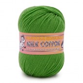 Пряжа Color City MILK COTTON (Цвет: 42 зеленый)