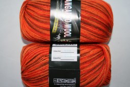 Пряжа Color City KANGAROO WOOL MELANGE (Цвет: 006 оранжево-коричневый)