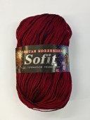 Пряжа Color City SOFIT (Цвет: Н12 тёмно-красный меланж)