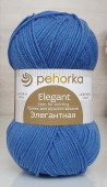 Пряжа Пехорка ЭЛЕГАНТНАЯ (Цвет: 15 темно-голубой)