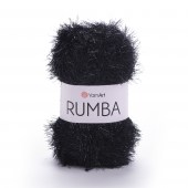 Пряжа Yarn Art RUMBA (Цвет: 107 черный)