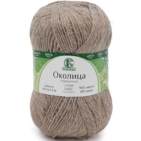 Пряжа Камтекс ОКОЛИЦА (Цвет: 007 лен)