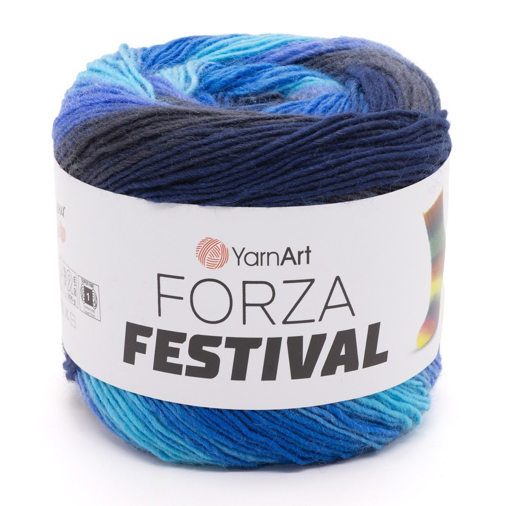 Пряжа Yarn Art FORZA FESTIVAL (Цвет: 2902)