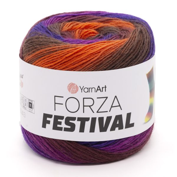 Пряжа Yarn Art FORZA FESTIVAL (Цвет: 2903)