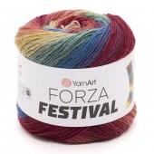 Пряжа Yarn Art FORZA FESTIVAL (Цвет: 2904)