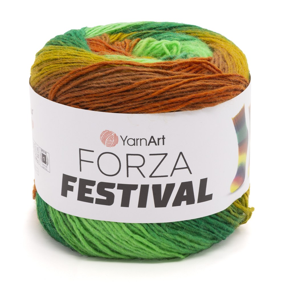 Пряжа Yarn Art FORZA FESTIVAL (Цвет: 2907)