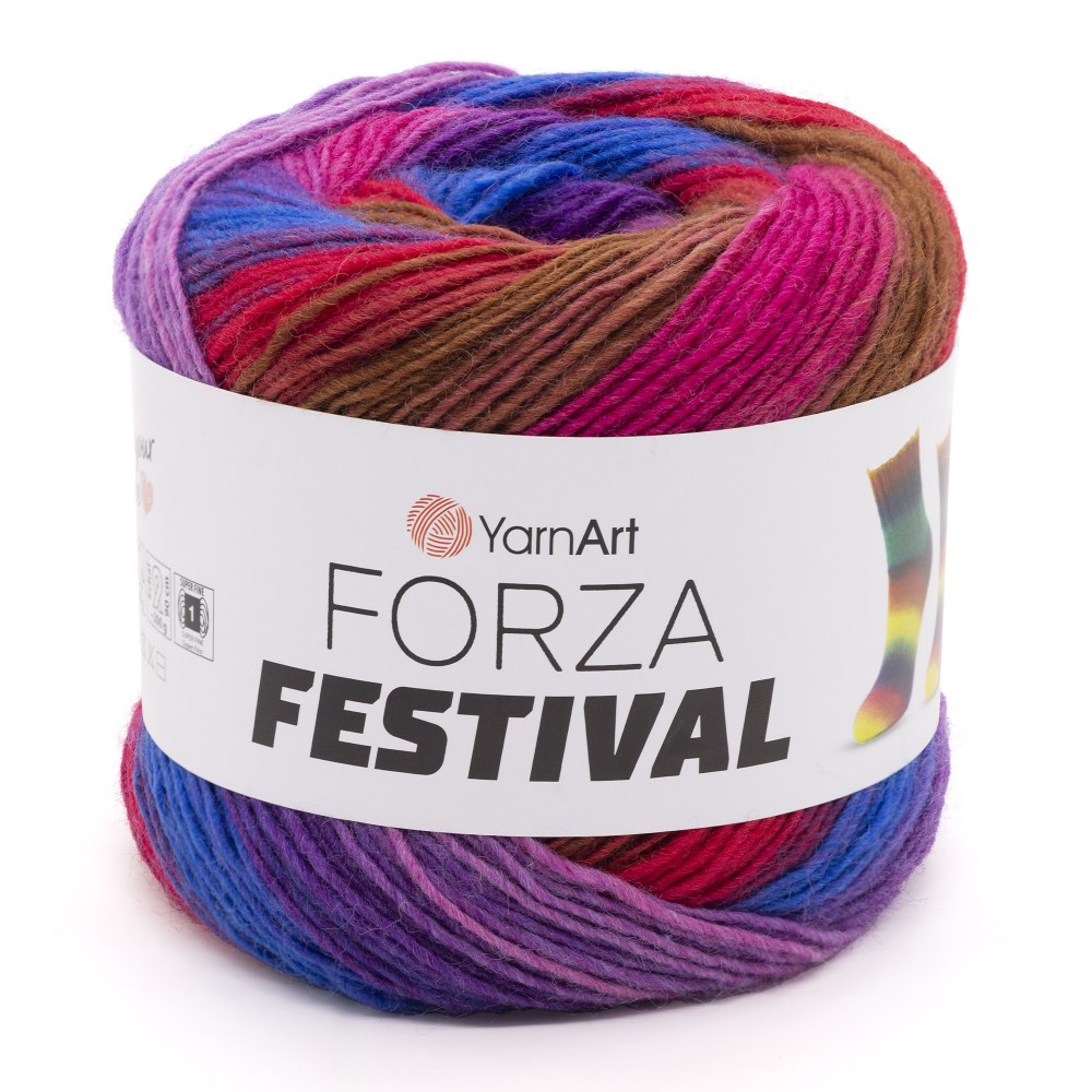 Пряжа Yarn Art FORZA FESTIVAL (Цвет: 2911)