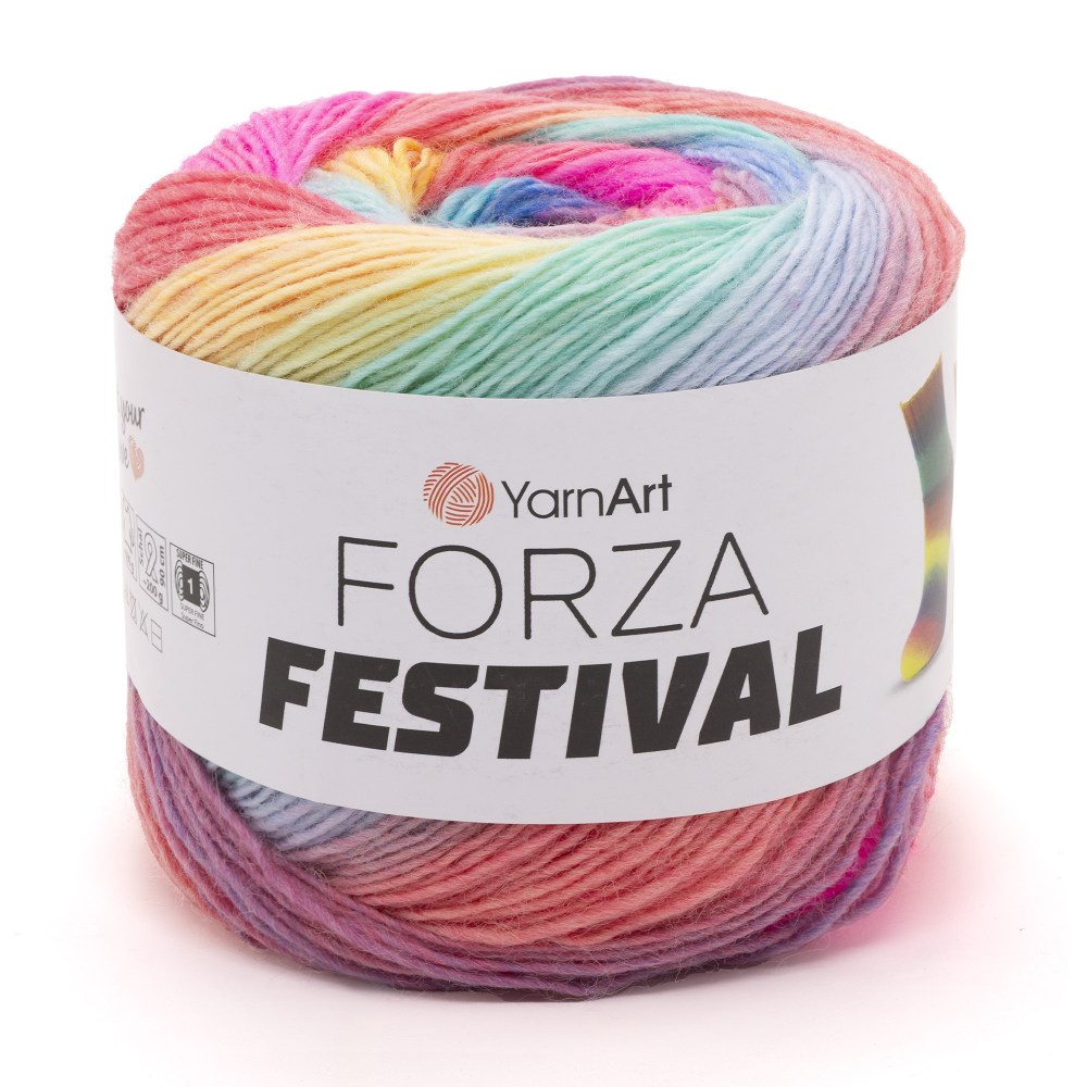 Пряжа Yarn Art FORZA FESTIVAL (Цвет: 2915)