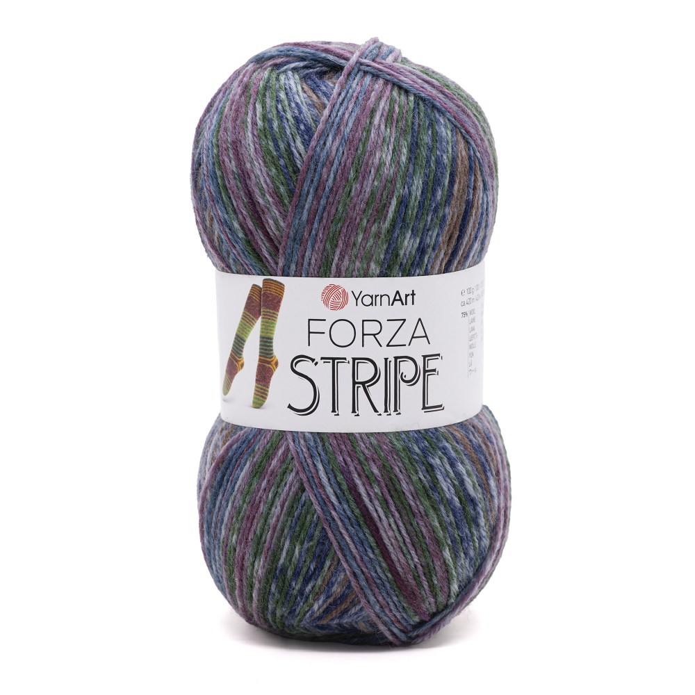 Пряжа Yarn Art FORZA STRIPE (Цвет: 2801)