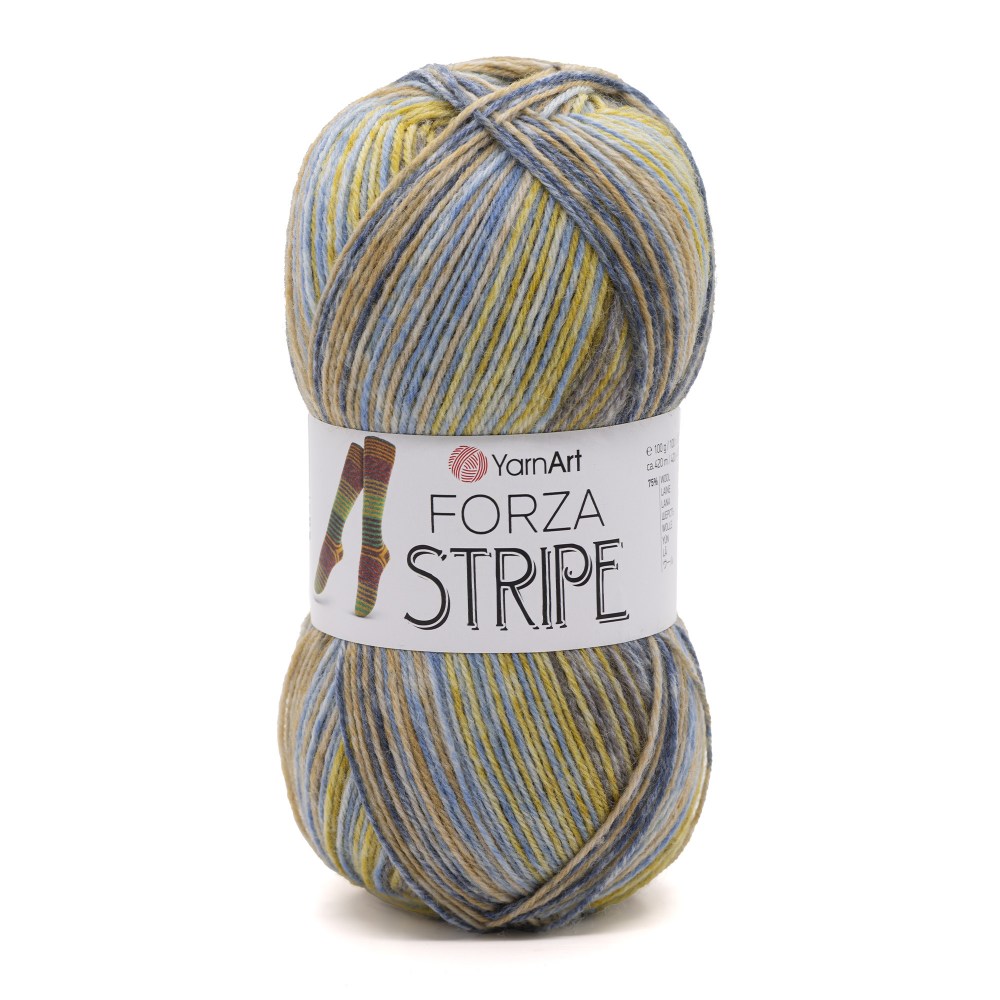 Пряжа Yarn Art FORZA STRIPE (Цвет: 2807)