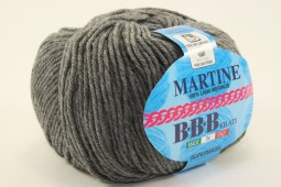 Пряжа BBB MARTINE (Цвет: 0303 серый меланж)