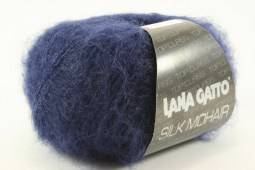 Пряжа Lana Gatto SILK MOHAIR  (Цвет: 6035 темно-синий)