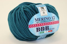 Пряжа BBB MERINO 12 (Цвет: 7441 морская волна)