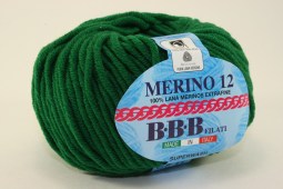 Пряжа BBB MERINO 12 (Цвет: 8737 темно-зеленый)