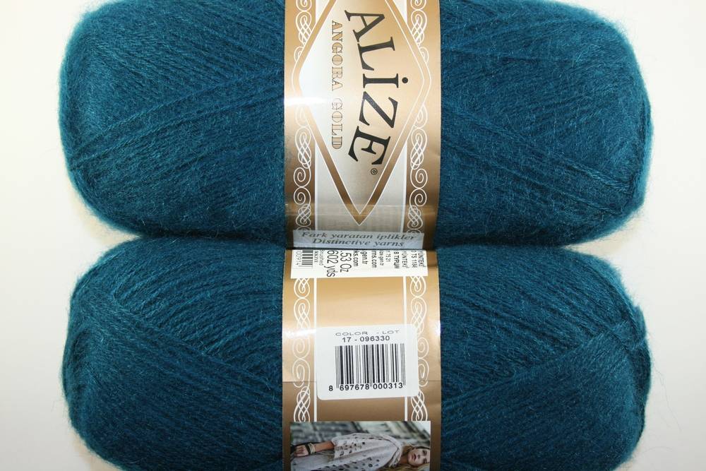 Пряжа Alize ANGORA GOLD (Цвет: 17 петроль)