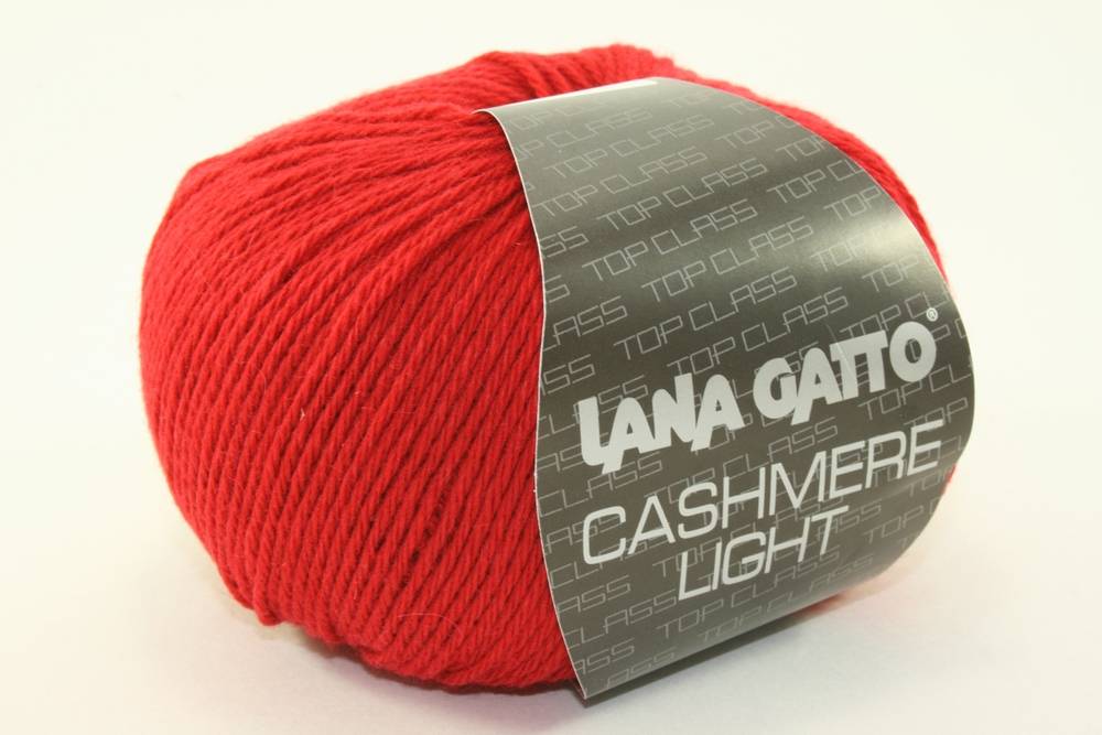 Пряжа Lana Gatto CASHMERE LIGHT (Цвет: 8116 красный)