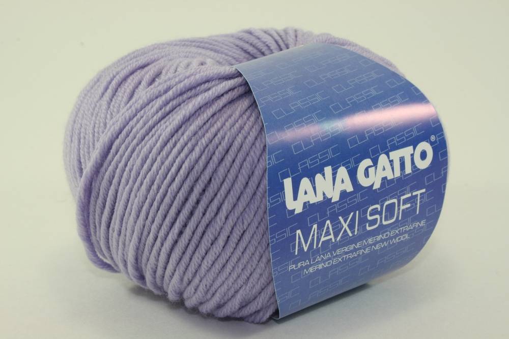 Пряжа Lana Gatto MAXI SOFT (Цвет: 10180 лаванда)