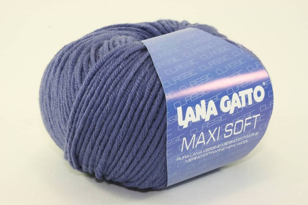 Пряжа Lana Gatto MAXI SOFT (Цвет: 13249 синий)