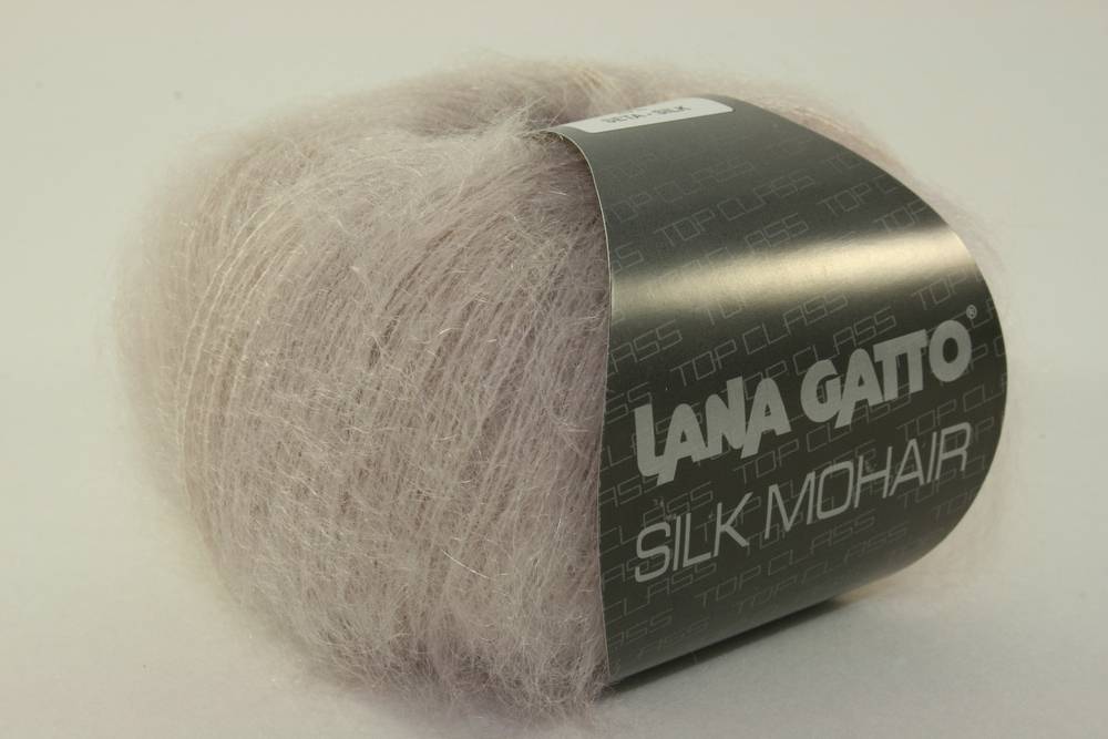 Пряжа Lana Gatto SILK MOHAIR  (Цвет: 6039 светло-бежевый)