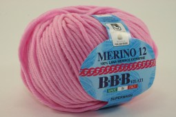 Пряжа BBB MERINO 12 (Цвет: 6823 розовый)