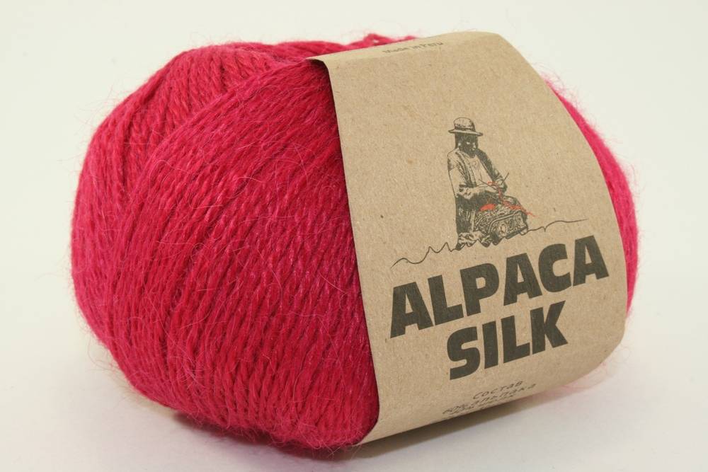 Пряжа Кутнор ALPACA SILK (Цвет: 1505 малина)