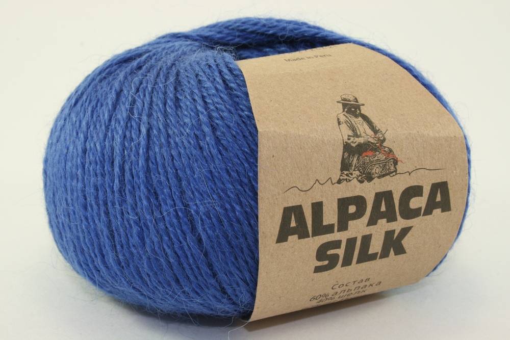 Пряжа Кутнор ALPACA SILK (Цвет: 9240 василек)