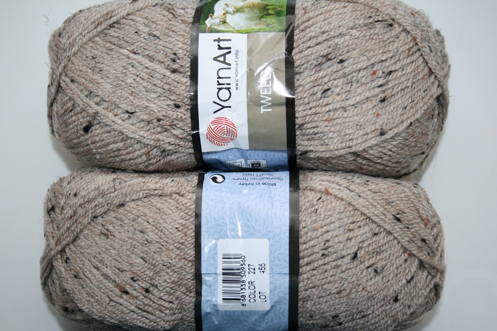 Пряжа Yarn Art TWEED (Цвет: 227 св.беж)