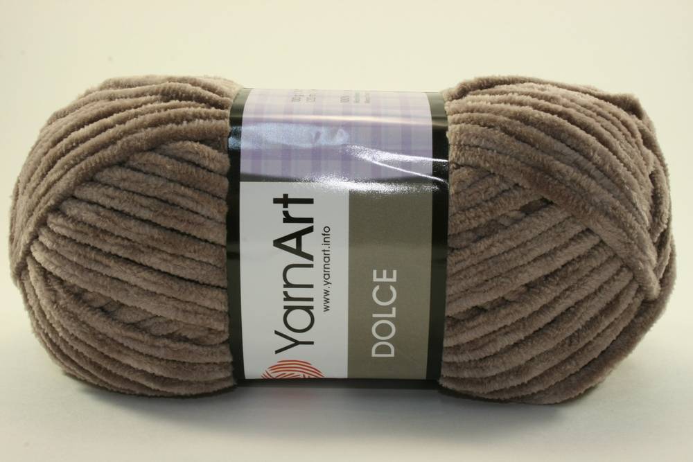 Пряжа Yarn Art DOLCE (Цвет: 754 какао)