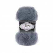 Пряжа Alize MOHAIR CLASSIC (Цвет: 87 угольно-серый)